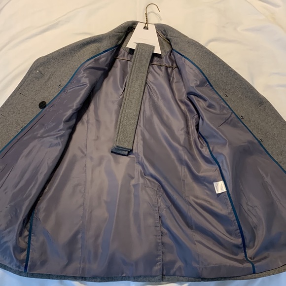 Calvin Klein Wool Peacoat - Picture 4 of 11